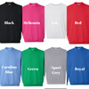 Be the good front design - gildan crewneck
