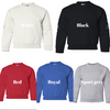 Custom 3D puff design - YOUTH gildan crewneck
