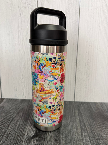 Magical Characters UV printed tumbler