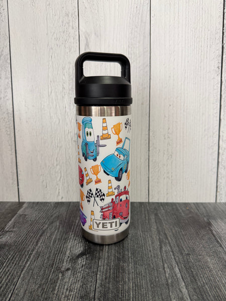 Cars UV printed tumbler