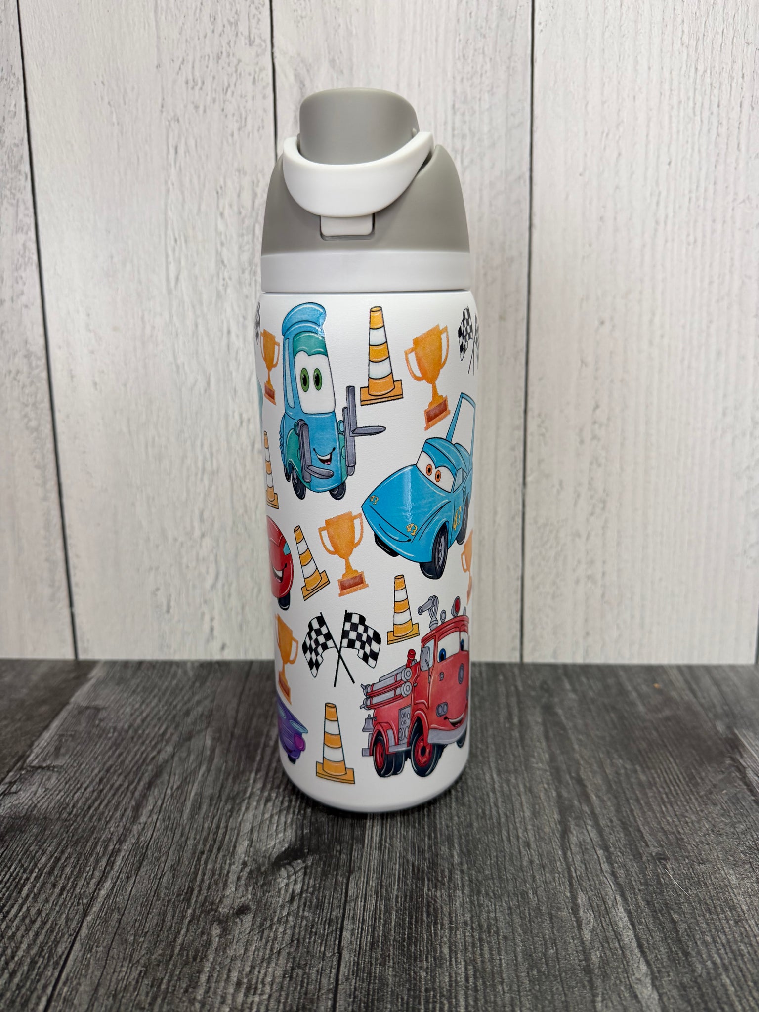 Cars UV printed tumbler