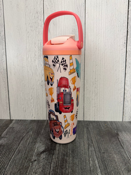 Cars UV printed tumbler