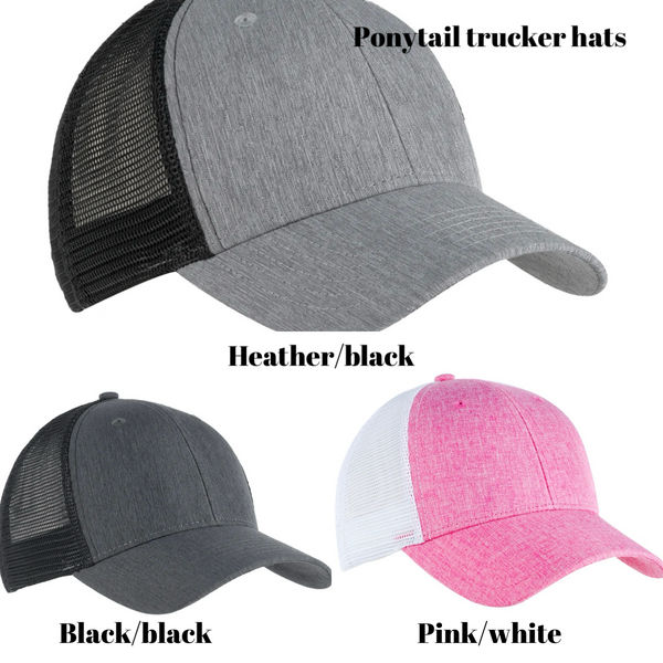 Custom color hats center design