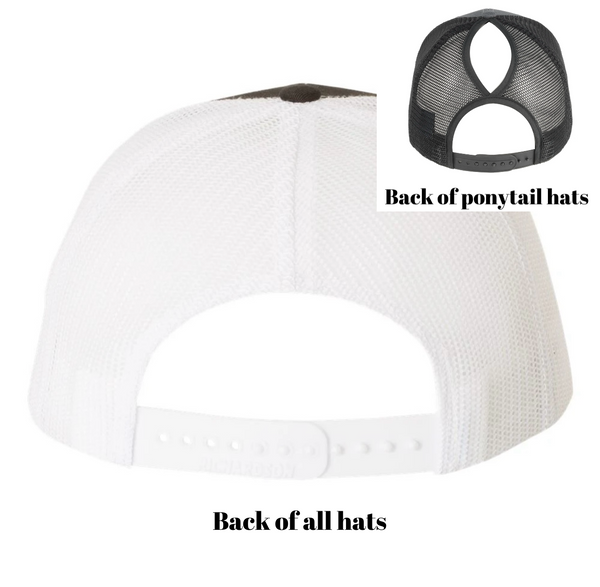 Custom color hats center design