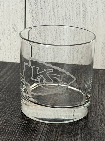 RTS round rock 10.5 ounce KC whiskey glass