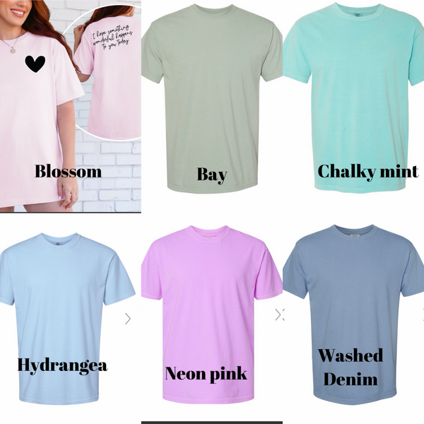 Something Wonderful  - comfort colors