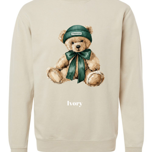 Vintage Bear - Independent Trading Co Crewneck
