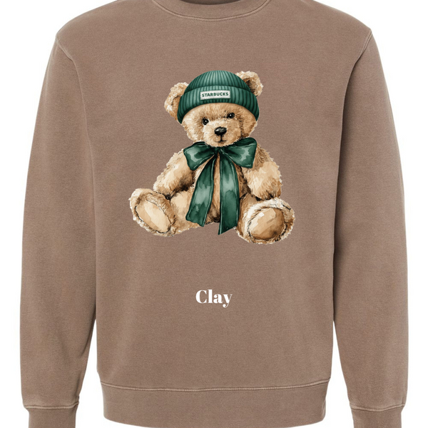 Vintage Bear - Independent Trading Co Crewneck