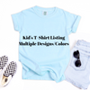 KIDS T-shirt - Comfort Colors Multiple Design/Color Choices