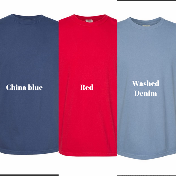 USA Highland cow - comfort colors - LIMITED EDITION
