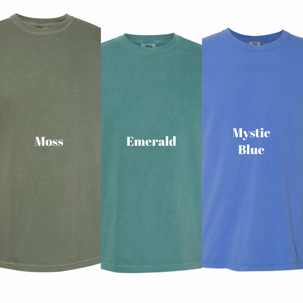 I left my dog   - comfort colors - LIMITED EDITION
