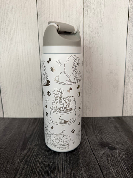 RTS lady & tramp 32oz off brand