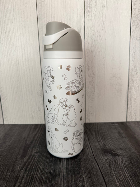 RTS lady & tramp 32oz off brand