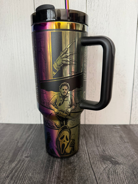 RTS fright night 40oz rainbow