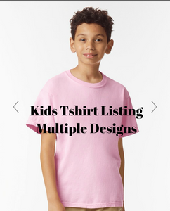 KIDS T-shirt - Gildan Multiple Design/Color Choices