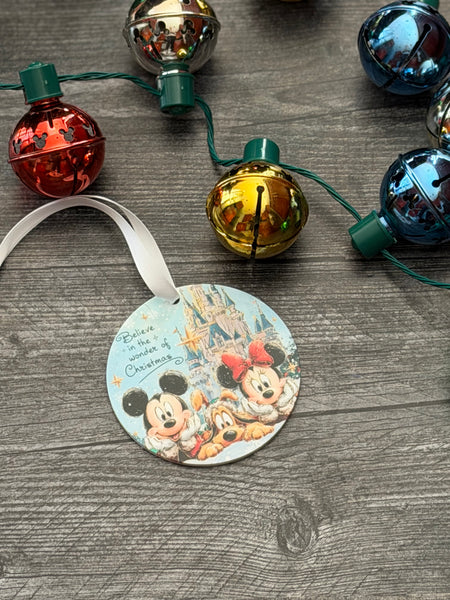 Believe in the wonder of Christmas ornament