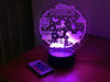 Interchangeable LED light show/nightlight - ADD ON acrylic image