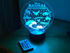 Interchangeable LED light show/nightlight - ADD ON acrylic image