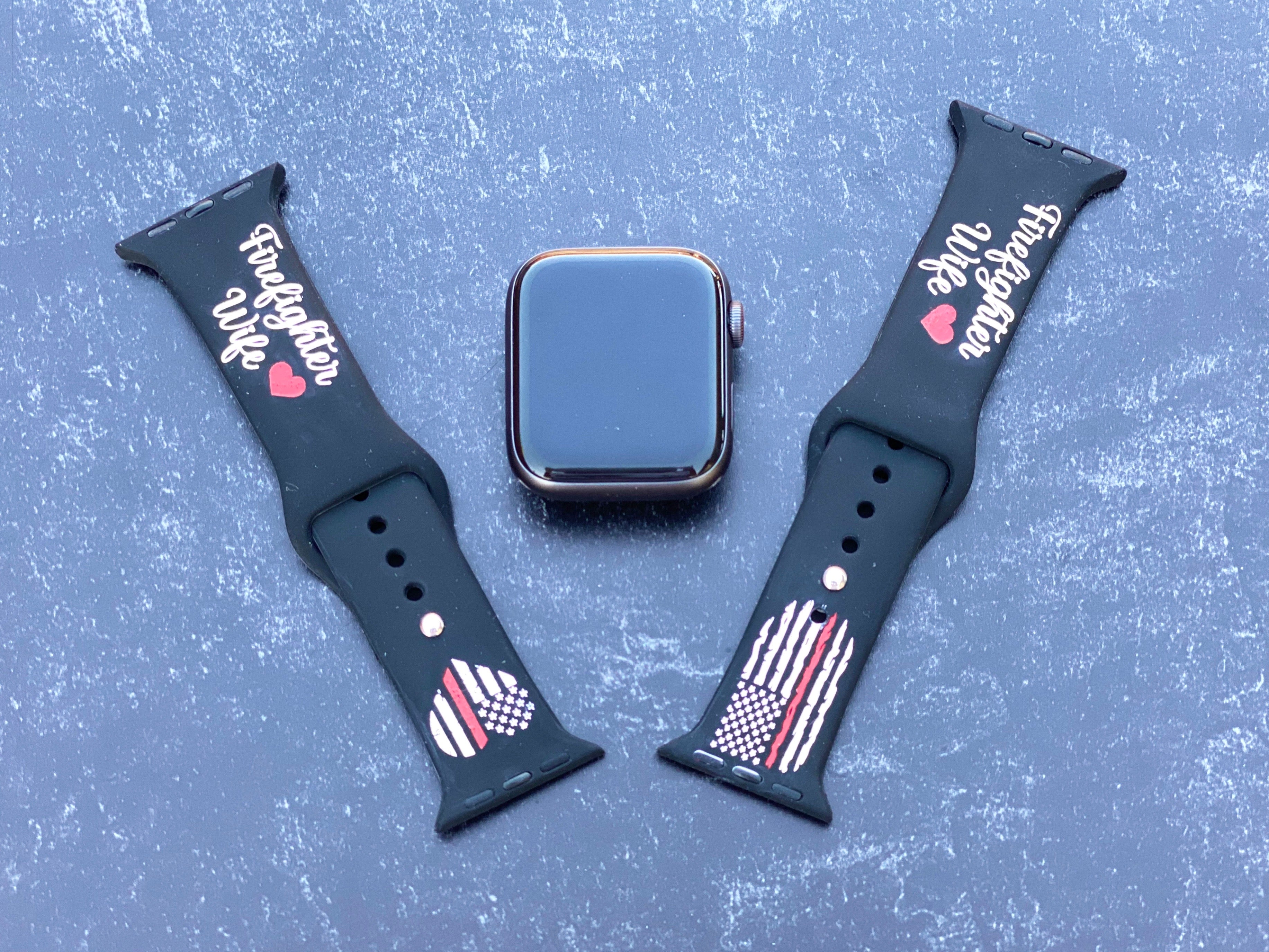 First Responder collection Engraved Apple Watch Band KNP Creations