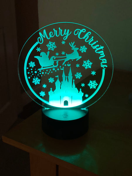 Interchangeable LED light show/nightlight - ADD ON acrylic image