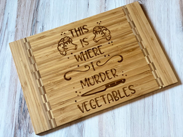 Custom design Bamboo Cutting boards - FREE SHIPPING