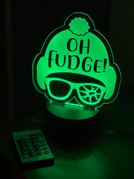 Interchangeable LED light show/nightlight - ADD ON acrylic image