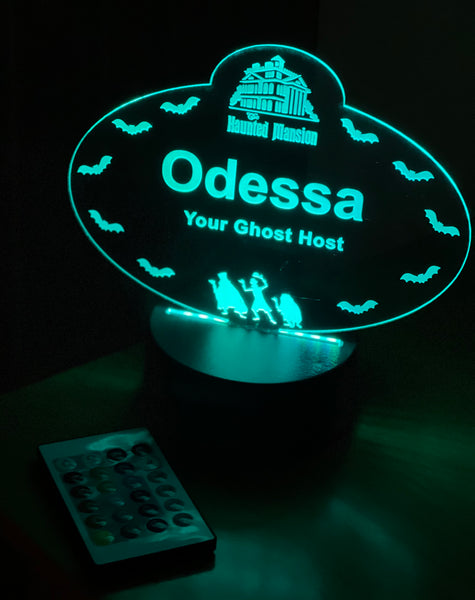 Interchangeable LED light show/nightlight - ADD ON acrylic image