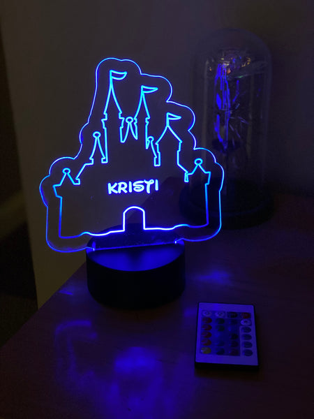 Interchangeable LED light show/nightlight - ADD ON acrylic image