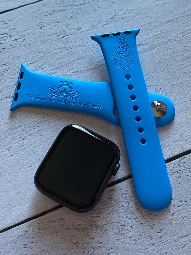 Princess Engraved Apple Watch Band KNP Creations
